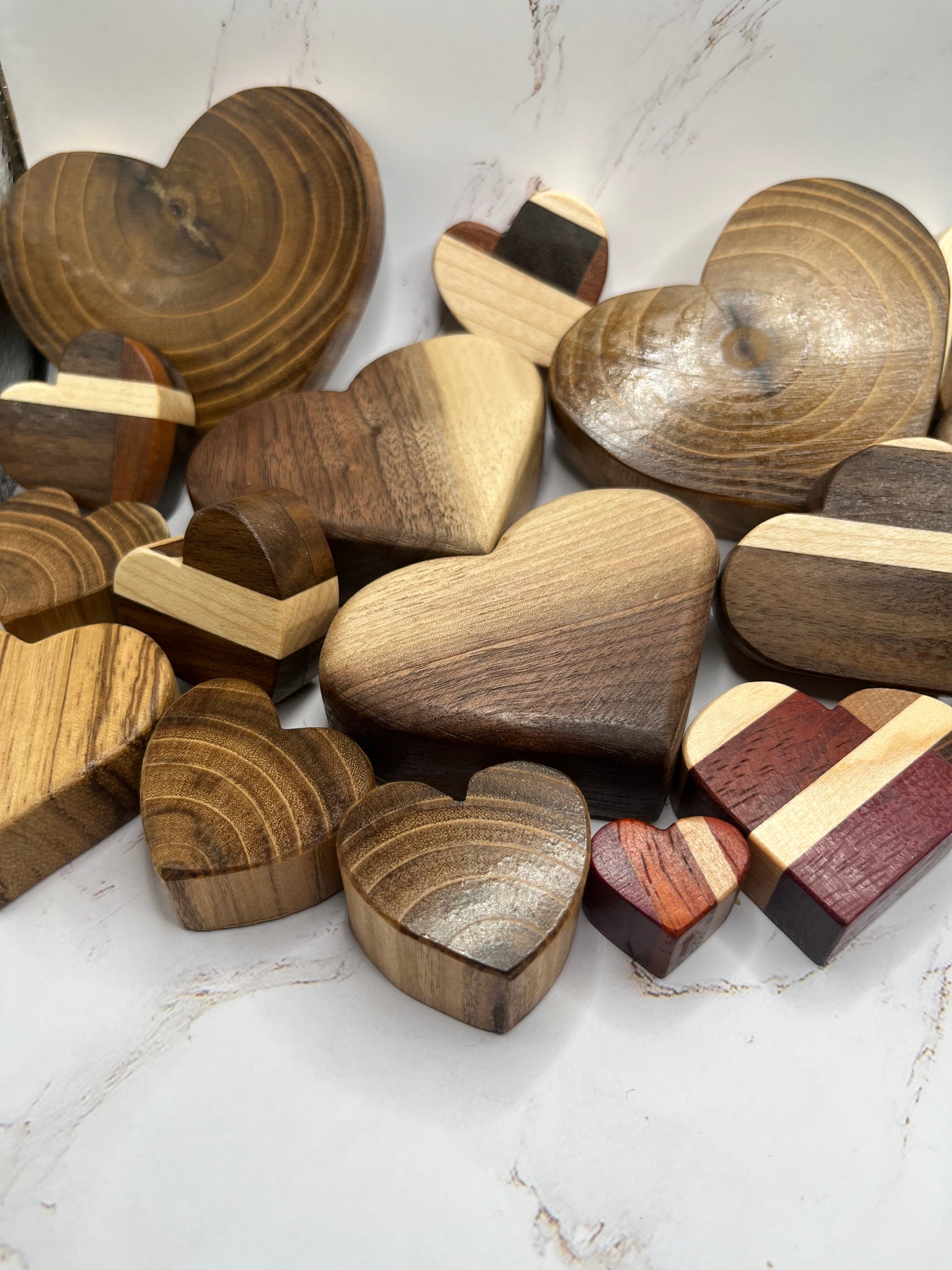 Wood Hearts