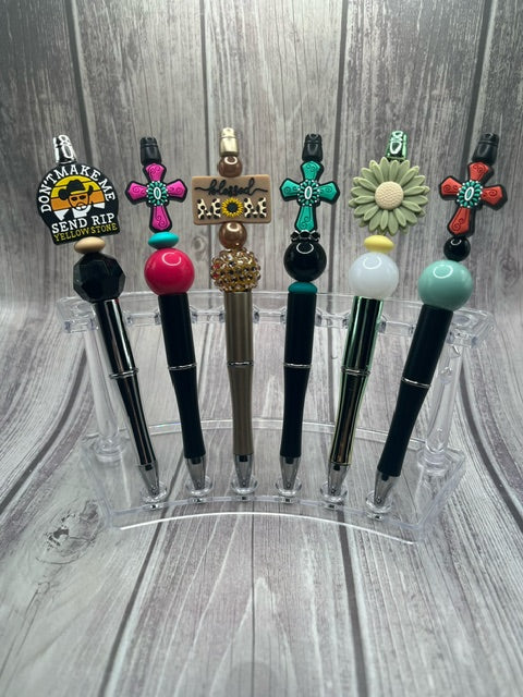 Assorted Handmade Beaded Pens