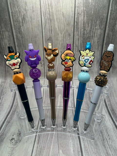 Character Handmade Beaded Pens