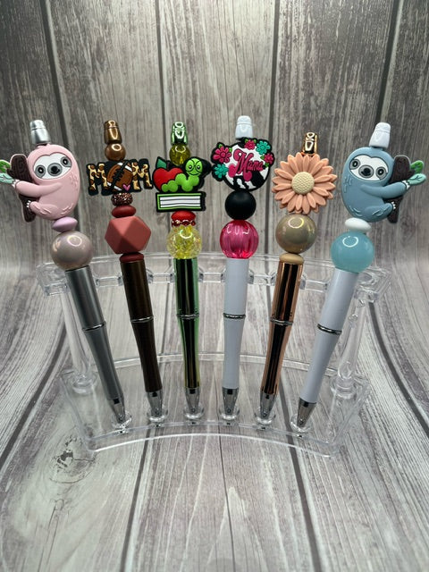 Assorted Handmade Beaded Pens