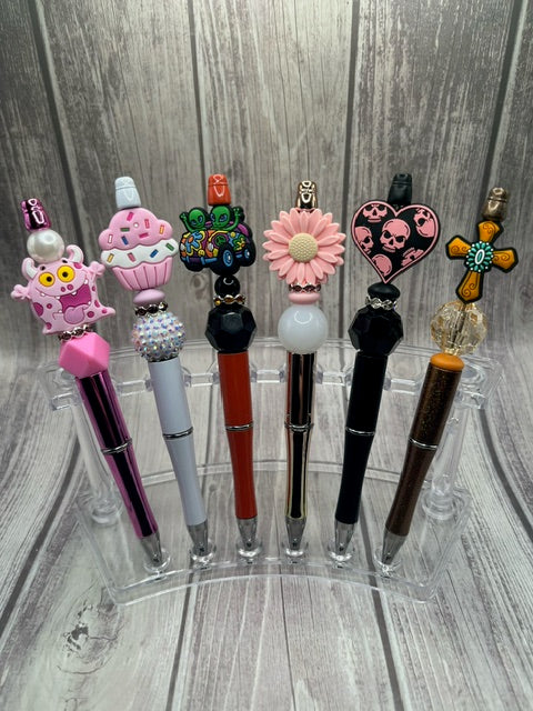 Assorted Handmade Beaded Pens